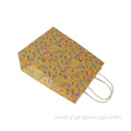 Mix Color Shopping Handle Kraft Paper